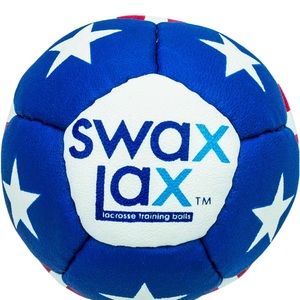 SWAX LAX Lacrosse Training Ball - Indoor Outdoor Practice Less Bounce & Rebounds